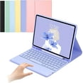 thumbnail image 1 of iPad 10.2 9th /8th/7th Generation Keyboard case with trackpad Cute Color Keyboard Ultra-Thin Removable Bluetooth Smart Keyboard Cover, 1 of 8