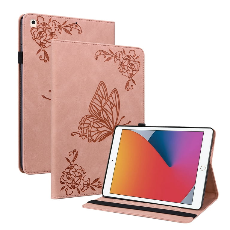 Funbiz Case for 10.2 Inch Apple iPad 9th 8th 7th Generation Case Cover with  Pencil Holder 