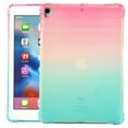 thumbnail image 1 of iPad 10.2 Case 2021, iPad 9th 8th 7th Gen Case, Allytech Soft TPU Silicone Gradient Shockproof Anti-scratch Protection Drop Proof Back Cover Shell for Apple iPad 10.2 inch 2021/ 2020/ 2019, Pink/Mint, 1 of 10