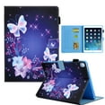 thumbnail image 1 of iPad 10.2 Case, iPad 10.5 Case, Dteck Folio Case for iPad 8th Generation / iPad 7th Gen / iPad Air 3 / iPad Pro 10.5, Auto Wake Sleep Cover Stand Case with Card Slots/Stylus Holder, Purple Butterfly, 1 of 5