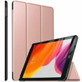 thumbnail image 1 of iPad 10.2 Case iPad 9th Generation Case, Slim Stand Hard Back Shell Protective Smart Cover Supershield Case for iPad 9th Gen 10.2 Inch - Rose Gold, 1 of 4