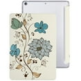 thumbnail image 1 of iPad 10.5 Air 3rd [ Pro 2017 Air 3 2019 ] 10.5 inch A2152 A2123 A2153 MV172LL/A MV162LL/A MV152LL/A MUUT2LL/A Printed PC Lightweight Protective Clear Back Cover - Watercolor Flowers, 1 of 7