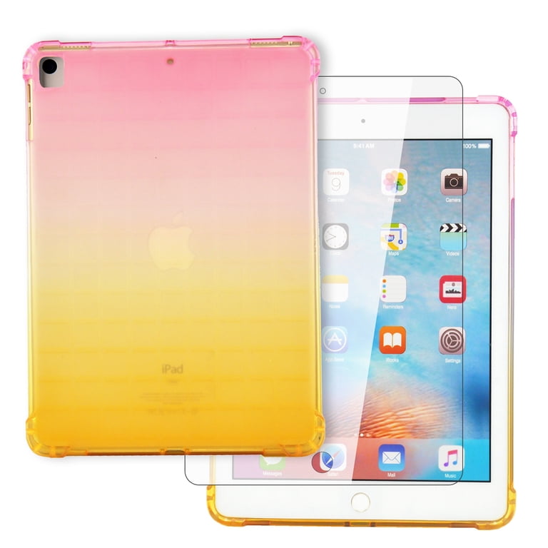 iPad 10.5 Case with Tempered Glass Screen Protector, Dteck 