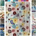 thumbnail image 1 of iPad 10.5 Inch Air 3rd Gen [ PRO 10.5 Air 3 ] 2017/2019 A1701 A2152 A2123 MUUL2LL/A MUUK2LL/A MUUJ2LL/A MQDX2LL/A MQDT2LL/A MQDW2LL/A Slim Smart Auto Sleep/Wake Printed PC Cover - Yarn Flowers, 1 of 4