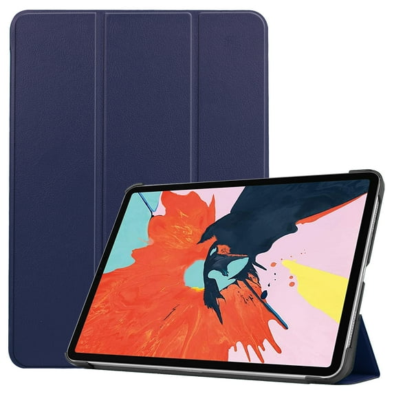 iPad 10.9" Case 2020, Allytech Ultra Slim Fit Trifold Stand Auto Sleep Wake Shockproof Anti-scratch Corner Protection Case Cover for Apple iPad 10.9"/ iPad Air 4th Generation,Darkblue