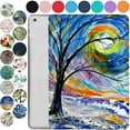 thumbnail image 1 of iPad Air 6 Air 11 2024 Air 5 2022 Air 4 2020 [ Air 4th 5th 6th 11th Gen] A2316 A2324 A2589 A2591 A2588 Printed Shock Absorbant Flexible TPU Protective Clear Case - Color Emblem, 1 of 6