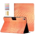 thumbnail image 1 of for iPad 10th Gen Case - Apple iPad 10th Generation 10.9 inch 2022 Soft PU Leather Stand Folio Case Smart Cover, Auto Sleep/Wake, Multiple Viewing Angles,Orange, 1 of 6