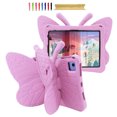thumbnail image 1 of for iPad 10th Generation 10.9" 2022 A2757 / A2777 / A2696 Kids Girls Case with Kickstand Soft EVA Foam Lightweight Shockproof Handle Stand Cover for iPad 10th Generation 10.9" 2022, Pink, 1 of 8