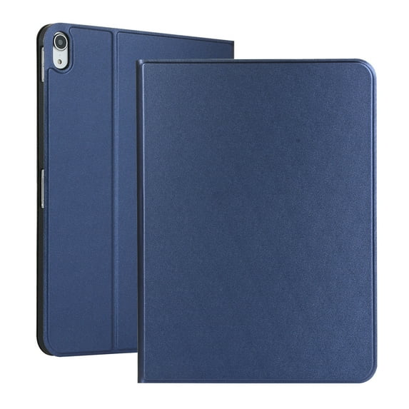 for iPad 10th Generation 10.9" 2022 Case, Slim Premium PU Leather Auto Sleep/Wake with Pure Color Kickstand Shockproof Protective Shell for Women Men For iPad 10th Gen 10.9" 2022, Darkblue