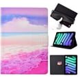 thumbnail image 1 of for iPad 10th Generation 10.9 inch 2022,  Lovely Pattern Soft Rubber Back Cover, Protective Leather Case, Adjustable Stand Auto Wake/Sleep Smart Case for iPad 10th Generation 10.9",Marble, 1 of 7