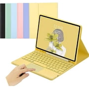 iPad 10th Generation 2022 Keyboard case with trackpad Cute Color Keyboard Ultra-Thin Removable Bluetooth Smart Keyboard Cover
