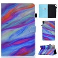 thumbnail image 1 of iPad 10th Generation Case 10.9 Inch 2022, TECH CIRCLE Multi-Angle Viewing Lightweight Folio Stand Smart Protective Cover Auto Sleep/Wake for Apple iPad 10th Generation Case iPad 10.9 InColorful Marble, 1 of 8