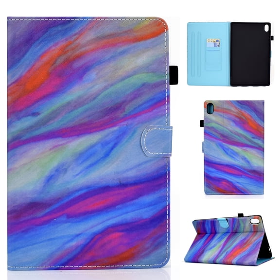 iPad 10th Generation Case 10.9 Inch 2022, TECH CIRCLE Multi-Angle Viewing Lightweight Folio Stand Smart Protective Cover Auto Sleep/Wake for Apple iPad 10th Generation Case iPad 10.9 InColorful Marble