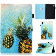 iPad 10th Generation Case 10.9 Inch 2022, TECH CIRCLE Multi-Angle Viewing Lightweight Folio Stand Smart Protective Cover Auto Sleep/Wake for Apple iPad 10th Generation Case iPad 10.9 Inch, Pineapple