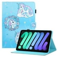 thumbnail image 1 of iPad 10th Generation Case 10.9 Inch, TECH CIRCLE Multi-Angle Viewing Slim Fit Folio Stand Case Full Body Protective Cover with Auto Sleep Wake Smart Cover for 10.9” iPad 10th Gen 2022, Lovely Unicorn, 1 of 8