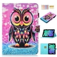 thumbnail image 1 of iPad 10th Generation Case 10.9 Inch,TECH CIRCLE Multi-Angle Viewing Slim Fit Folio Stand Case Full Body Protective Cover with Auto Sleep Wake Smart Cover for 10.9” iPad 10th Gen 2022 Release,Owl, 1 of 9