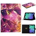 thumbnail image 1 of iPad 10th Generation Case 10.9 inch 2022, Marble Patterned Slim Multi-Angle Viewing Folio Magnetic Stand Wallet Card Slot with Auto Sleep Wake Smart for Apple iPad 10th Gen 10.9 inch 2022, Rock, 1 of 7