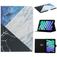 thumbnail image 1 of iPad 10th Generation Case 10.9 inch 2022, Marble Patterned Slim Multi-Angle Viewing Folio Magnetic Stand Wallet Card Slot with Auto Sleep Wake Smart for Apple iPad 10th Gen 10.9 inch 2022, Blue Marble, 1 of 7