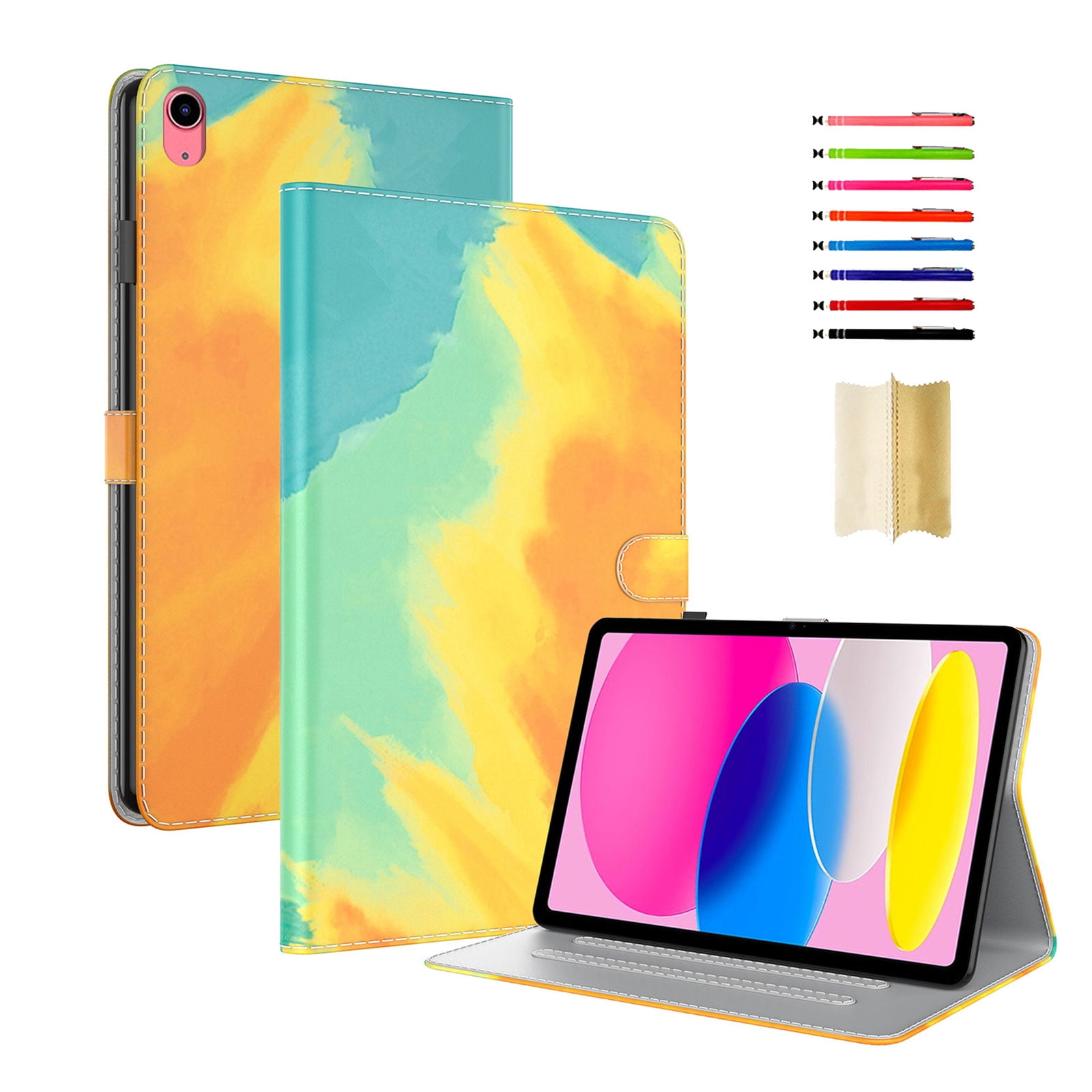  Vimorco iPad 10th Generation Case, iPad Case 10th Generation  with Pencil Holder/Hand Strap/Pocket, iPad Cover 10th Generation Adjustable  Angle,10th Gen iPad Case 10.9 Inch 2022, Elephant : Electronics