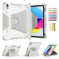 thumbnail image 1 of iPad 10th Generation Case 2022 with Pencil Holder - (360 Degree Rotation & Auto Wake/Sleep), Feishell Premium Folio Stand Case with Flexible Viewing Angles for Apple iPad 10.9 Inch 2022, Gray, 1 of 12