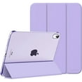 for iPad 10th Generation Case 2022, Slim Stand Hard PC Translucent Back