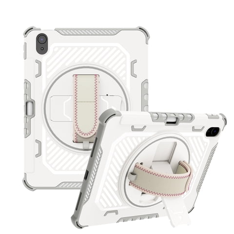 iPad 10th Generation Case 2022,TECH CIRCLE Military Grade Heavy Duty Shockproof Silicone Protective Cover for iPad 10th Gen 10.9 Inch 360° Rotatable Stand Pencil Holde Case for Girl Boy,Gray