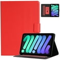 thumbnail image 1 of iPad 10th Generation Case 2022 iPad 10.9 Inch Case,TECH CIRCLE Premium Leather Folio Multiple Viewing Angles Stand Cover with Auto Wake/Sleep Protective Smart Cover for 10.9" iPad 10th Gen 2022, Red, 1 of 6