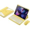 thumbnail image 1 of iPad 10th Generation Case with Keyboard and Mouse Combo, 360° Rotatable Protective Cover with Pencil Holder, Wireless Detachable Keyboard Mouse Set for iPad 10.9 inch 2022, 1 of 6