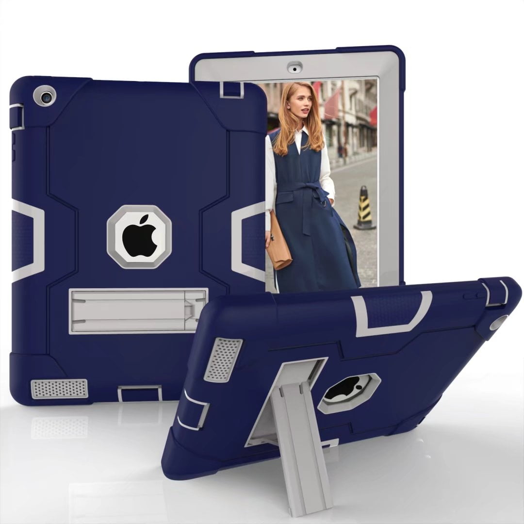 iPad 2 Case, iPad 3 Case, iPad 4 Case, Dteck Heay Duty Rugged