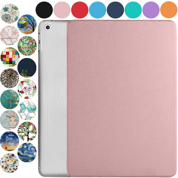 iPad 2016 Pro 9.7 inch Shockproof Cover A1673 MLMP2LL/A MM172LL/A MLMN2LL/A MLMQ2LL/A A1674 A1675 MLMW2LL/A MLMX2LL/A MM192LL/A MLMV2LL/A MLN02LL/A MLMY2LL/A MLN12LL/A MLPW2LL/A MLPY2LL/A - Rose Gold