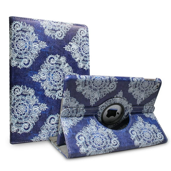 iPad 2nd 3rd 4th Generation Case W/ Screen Protector and Stylus 360 Degree Rotating W/ Auto Wake/Sleep Case
