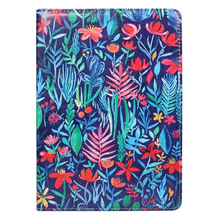 For iPad 2nd 3rd 4th Generation Case 360 Degree Rotating W/ Auto Wake/Sleep Case (Jungle)