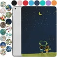 thumbnail image 1 of iPad 4th iPad 3rd iPad 2nd Gen - 9.7 Inch [iPad 4 3 2 Gen Old Model ] A1396 A1416 A1430 A1403 A1458 A1459 A1460 A1395 A1397 Printed Shock Absorbant Flexible TPU Clear Case - Night Sky, 1 of 5