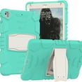 thumbnail image 1 of iPad 5th/6th Generation (9.7 inch, 2017/2018) Case,Dteck Shockproof Rubber 3-layer Protection Armor Hybrid Kickstand Protector Cover for iPad Air 2/iPad Pro 9.7" ,Mintgreen, 1 of 7