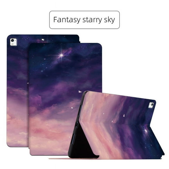 iPad 5th/6th Generation Case, iPad Air 1/2 Case, iPad Pro 9.7 inch Case,Slim Lightweight PU Leather iPad 9.7 Inch Case with Smart Auto Sleep/Wake Feature Flip Stand Cover for iPad 9.7 inch,Starry Sky