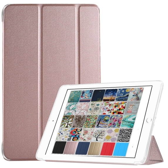 iPad 5th Gen 9.7" 2017 TPU Case A1822 A1823 MP2F2LL/A MP2G2LL/A MPGT2LL/A MPGW2LL/A MP2H2LL/A MP2J2LL/A MP242LL/A MP252LL/A MPGA2LL/A MPGC2LL/A MP2D2LL/A MP2E2LL/A Rose Gold