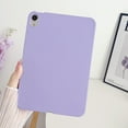 thumbnail image 1 of for iPad 5th Gen 9.7" 2017/iPad 6th Gen 9.7" 2018 Frosted Case, Slim Fit Lightweight Design Matte TPU Rubber Soft Skin Silicone Shockproof Protective Back Case Cover - Purple, 1 of 7