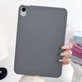 thumbnail image 1 of for iPad 5th Gen 9.7" 2017/iPad 6th Gen 9.7" 2018 Frosted Case, Slim Fit Lightweight Design Matte TPU Rubber Soft Skin Silicone Shockproof Protective Back Case Cover - Gray, 1 of 7