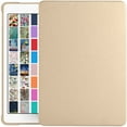 thumbnail image 1 of iPad 6th 5th Air 1st 2nd Gen 9.7 Inch [iPad 6 5 Air 1 2 ] A1893 A1822 A1566 A1474 MH2V2LL/A MRM52LL/A MP242LL/A Trifold Soft Silicone Shock Proof Magnetic Flip Case - Gold, 1 of 7