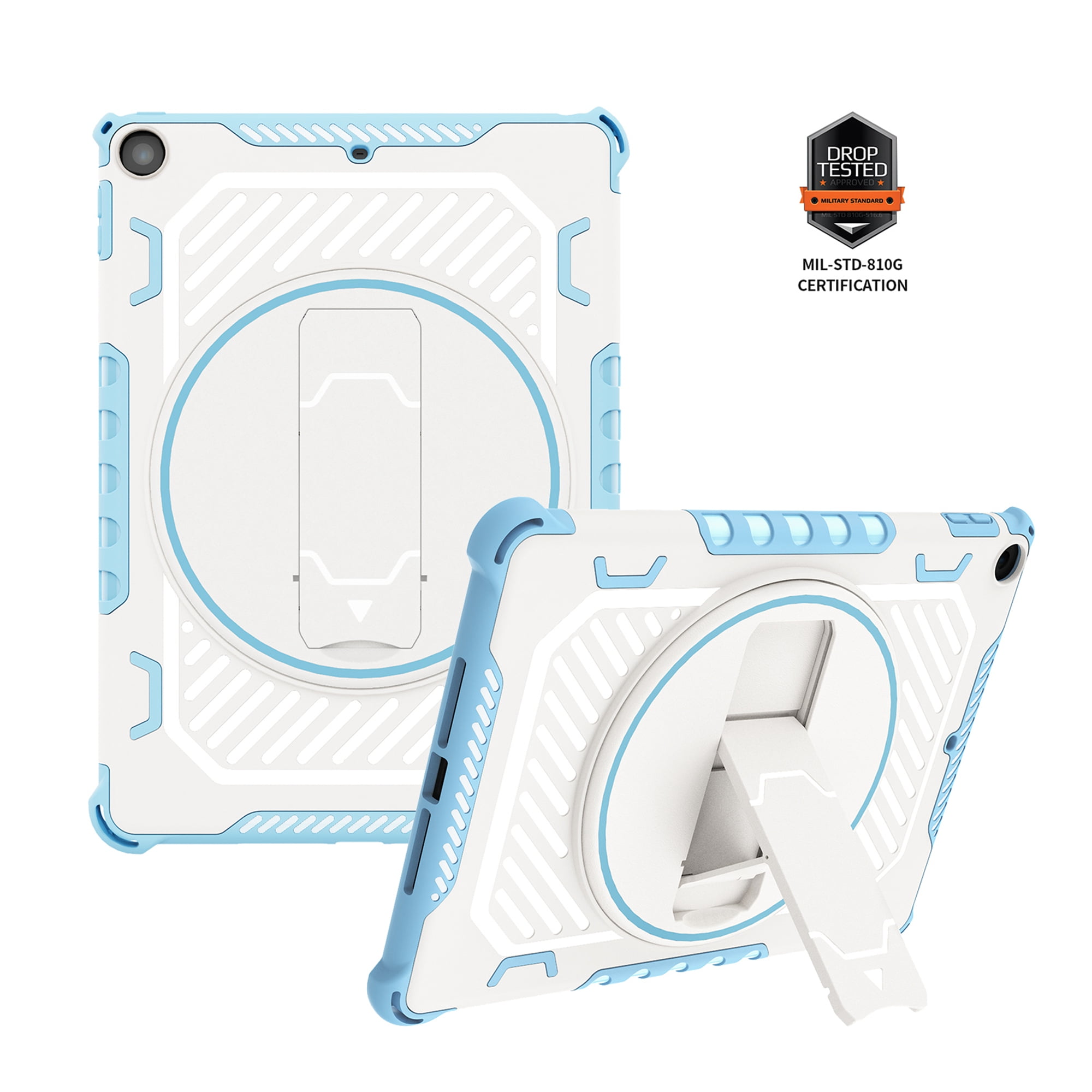 iPad 6th/5th Generation Case, Dteck Hybrid Silicone PC Protective Case ...