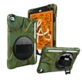 thumbnail image 1 of iPad 6th/5th Generation Case Kids, iPad 9.7 Case with Pencil Holder, Heavy Duty Shockproof Protective Rugged iPad 9.7 Case with Stand/Hand Strap for iPad Air 9.7-inch 2018/2017 - ARMYGREEN, 1 of 7