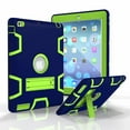 thumbnail image 1 of iPad 6th Gen 2018 Case, iPad 5th Gen 2017 Case, Dteck Shockproof Three Layer Hybrid Rugged Heavy Duty Kickstand Anti-Slip Cover For iPad 9.7 Inch (2017/2018 Release), 1 of 3