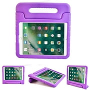iPad 6th Generation 9.7 2018 Case, iPad 5th Gen 2017 Case, Dteck Light Weight Shock Proof Convertible Handle Stand EVA Protective Shell Kids Case For Apple iPad 9.7 inch 2017/2018, Purple