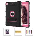 thumbnail image 1 of iPad 6th Generation Cases, iPad 2018 Case, iPad 9.7 Inch Case,Hybrid Shockproof Rugged Drop Protection Cover Built with Kickstand with PET Screen Protector For iPad 9.7 inch A1893/A1954/A1822/A1823, 1 of 7