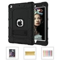 thumbnail image 1 of iPad 6th Generation Cases, iPad 2018 Case, iPad 9.7 Inch Case,Hybrid Shockproof Rugged Drop Protection Cover Built with Kickstand with PET Screen Protector For iPad 9.7 inch A1893/A1954/A1822/A1823, 1 of 7