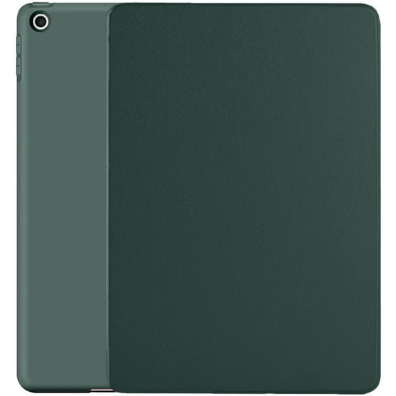 iPad 7.9 Inch Mini 5 Generation 2019 [ Mini 5th Gen ] A2133 A2124 A2126 A2125 Full Body Protective Soft Back Cover with Wake/Sleep Feature - Dark Green