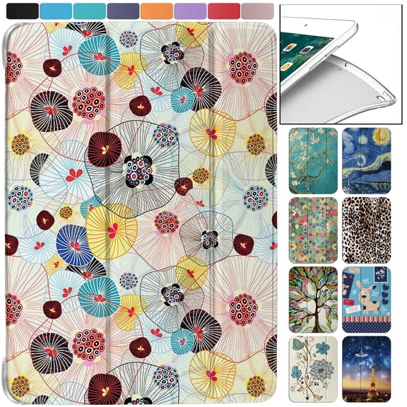 iPad 7.9 Inch Mini 5th Gen [ Mini 5 2019 ] A2133 A2124 A2126 MUQY2LL/A MUQW2LL/A MUQX2LL/A MUU62LL/A MUU32LL/A Lightweight Smart Adjustable Stand Feature Printed Sleek design Flip Case - Yarn Flowers