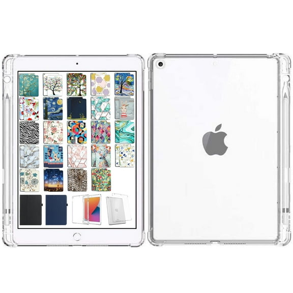 iPad 7.9 inch Mini 5 4 3 2 1 Generation Case A2133 MUQY2LL/A MUQW2LL/A MUQX2LL/A A1538 MK6K2LL/A MK6J2LL/A MK6L2LL/A A1599 MGNV2LL/A MGYE2LL/A MGNR2LL/A A1489 ME276LL/A ME279LL/A - Transparent