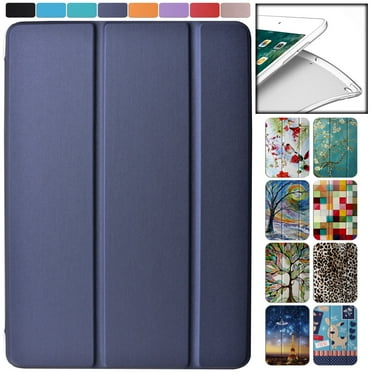 iPad 7th 8th 9th Gen 2019 / 2020 / 2021-10.2 Inch [iPad 9 8 7 ] A2602 A2270 A2197 MW762LL/A MW742LL/A MYLC2LL/A MYL92LL/A MYLA2LL/A MK2K3LL/A MK2L3LL/A Adjustable Stand Feature Case - Navy Blue