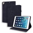 thumbnail image 1 of iPad 7th Gen Case, iPad 10.2" 2019 Case, Allytech PU Leather Folio Slim Mandala Embossed Pencil Holder Cards Holder Multi-Angle Stand Shockproof Case Cover for Apple iPad 7th Generation, Black, 1 of 6